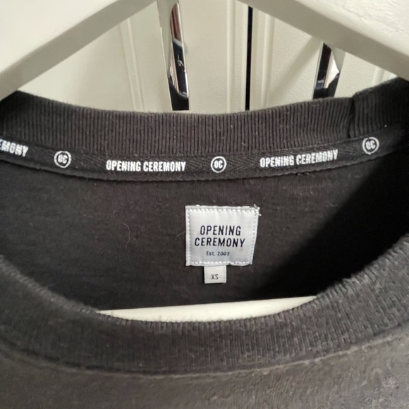 Opening Ceremony Black Logo T-Shirt - Picture 10 of 12